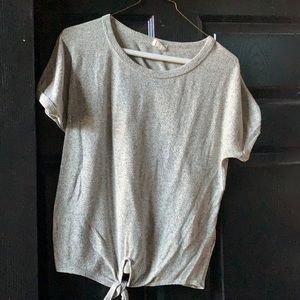 Comfy shirt sleeve tee shirt